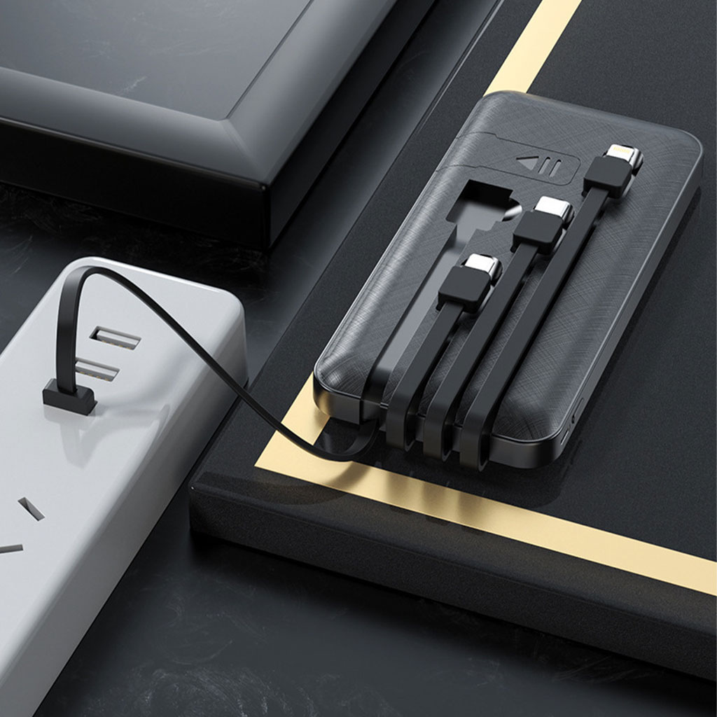 پاوربانک تبلیغاتی 10000 میلی آمپر کد PB-100 - تصویر 3